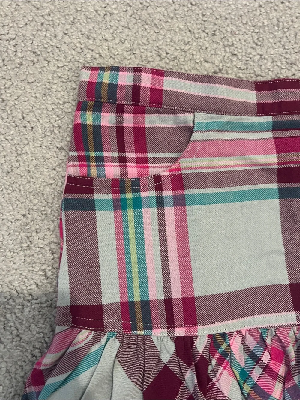 Gymboree plaid circle
